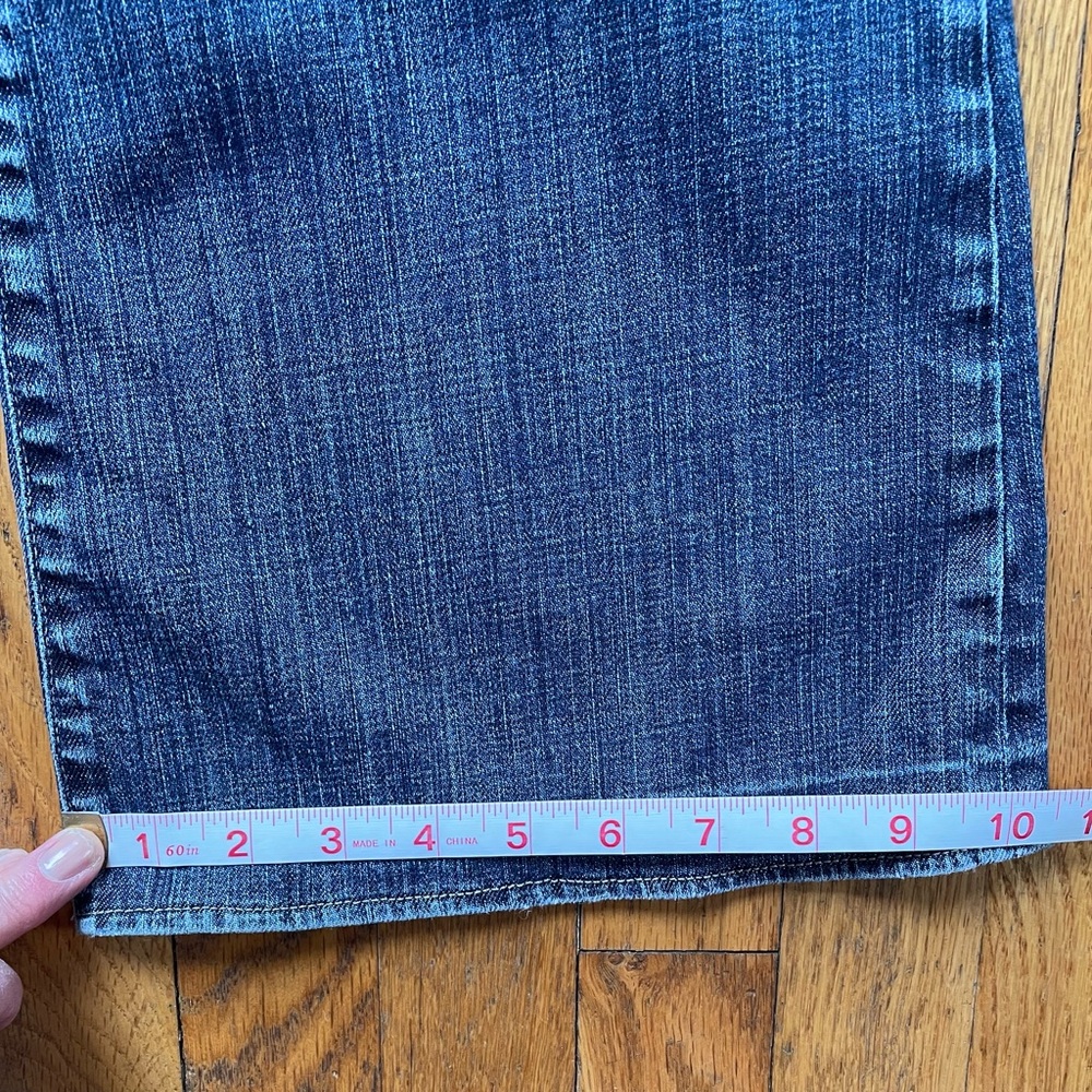 Flare Bootcut Womens Jeans GAP Stretch Size 10 Curvy - Picture 4 of 7